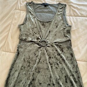 Velvet short dress